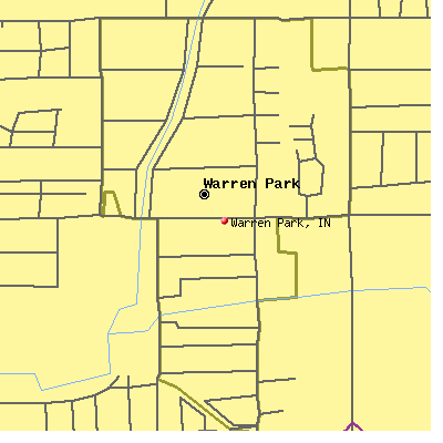 Warren Park map