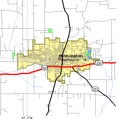 Washington map