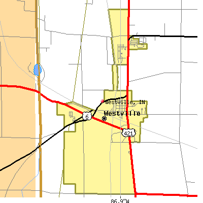 Westville map