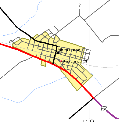 Wheatland map