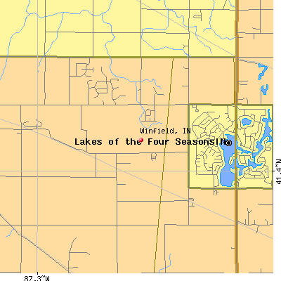 Winfield map