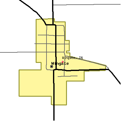 Wingate map