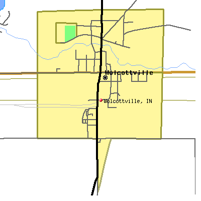 Wolcottville map