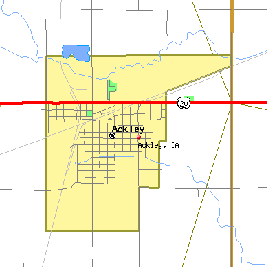 Ackley map