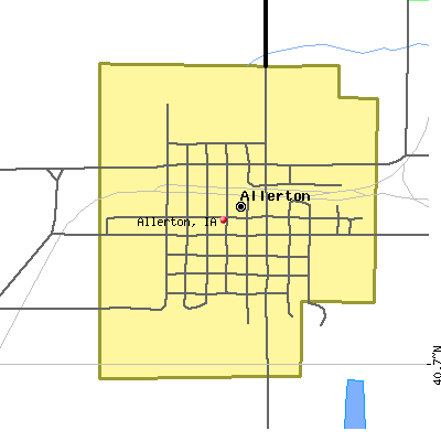 Allerton map
