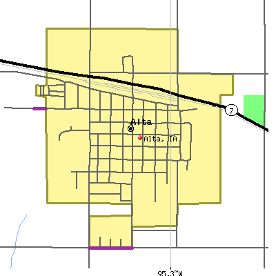 Alta map