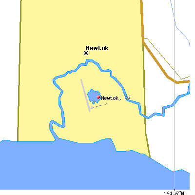 Newtok map