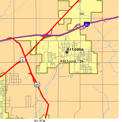 Altoona map