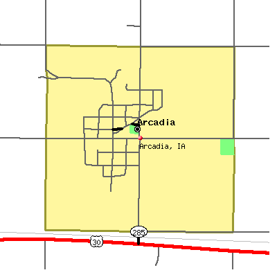 Arcadia map