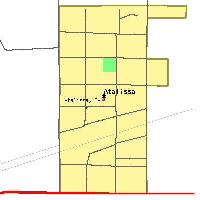 Atalissa map