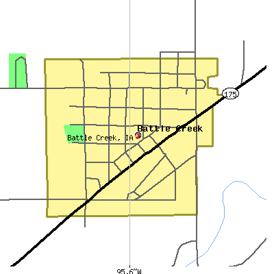 Battle Creek map