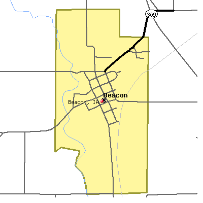 Beacon map