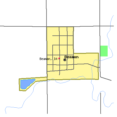 Beaman map