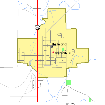 Belmond map