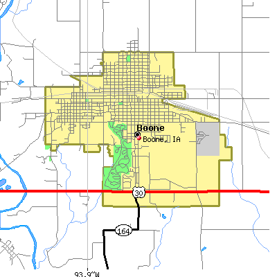 Boone map
