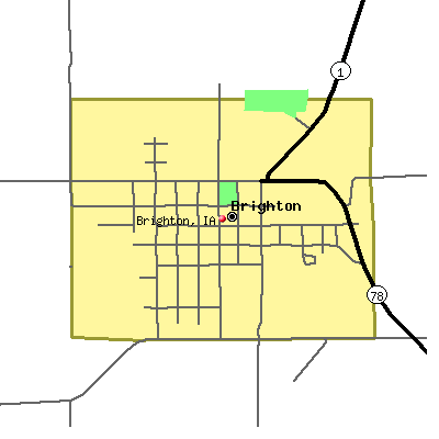 Brighton map