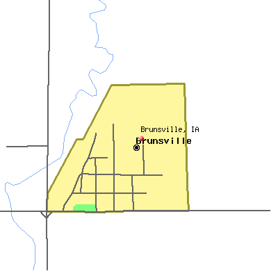 Brunsville map