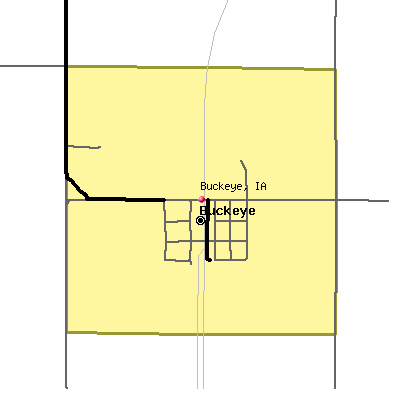 Buckeye map