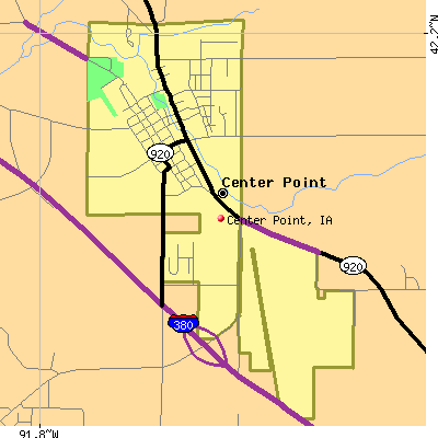 Center Point map