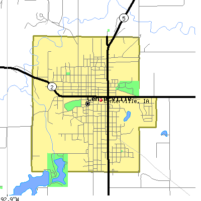 Centerville map