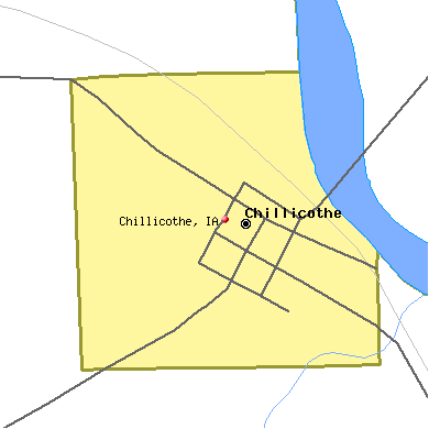 Chillicothe map