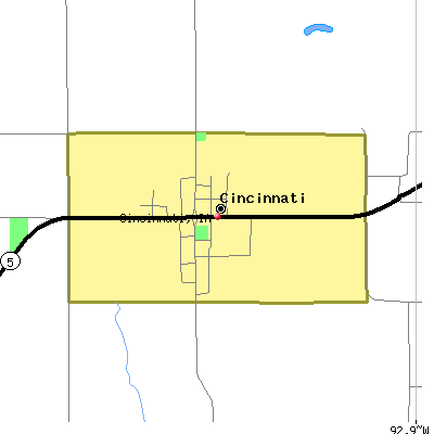 Cincinnati map