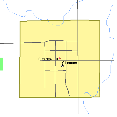 Clemons map