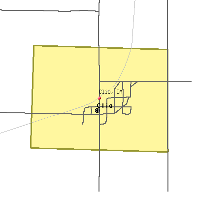 Clio map