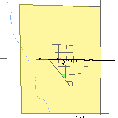 Clutier map
