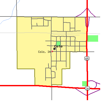 Colo map