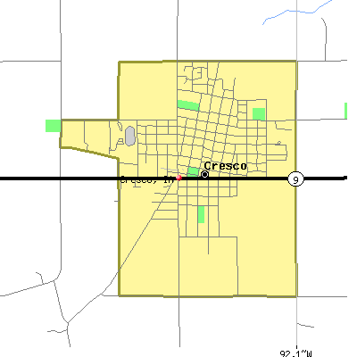 Cresco map