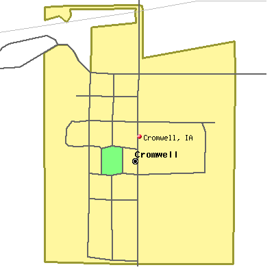 Cromwell map