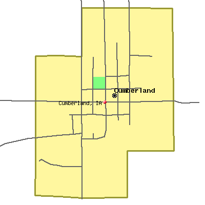 Cumberland map