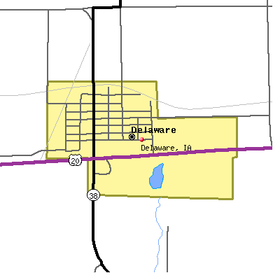 Delaware map
