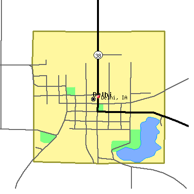 Delhi map