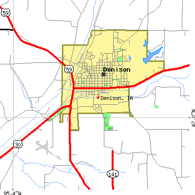Denison map