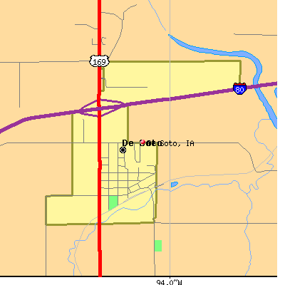 De Soto map