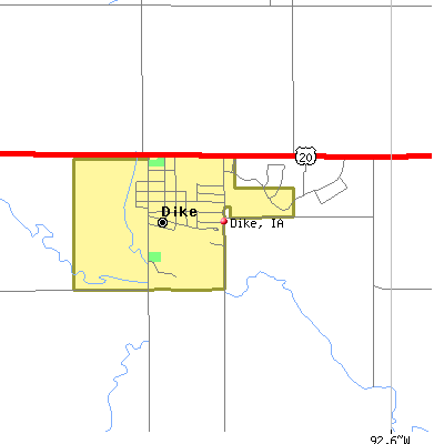 Dike map