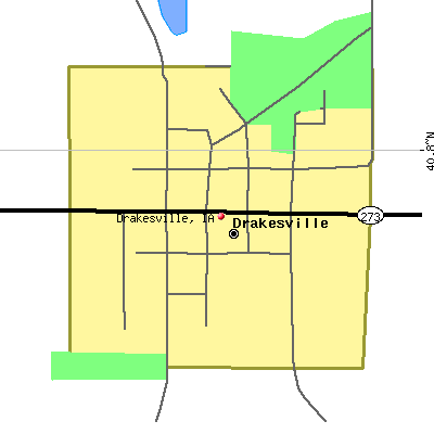 Drakesville map