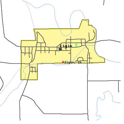 Elgin map