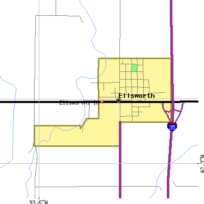 Ellsworth map