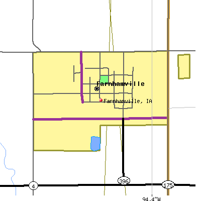 Farnhamville map