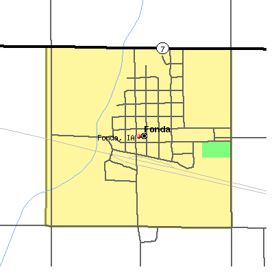 Fonda map