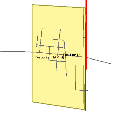 Fostoria map