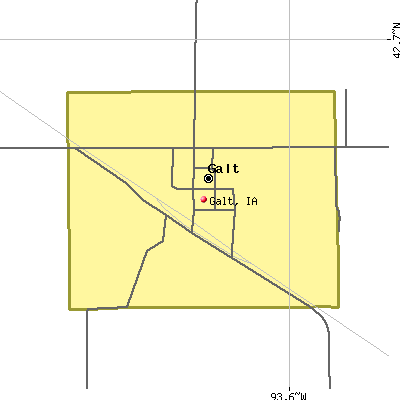 Galt map
