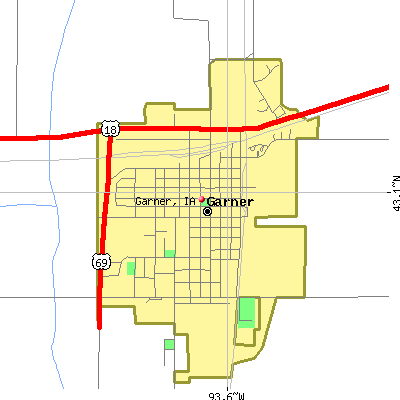 Garner map