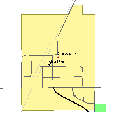 Grafton map