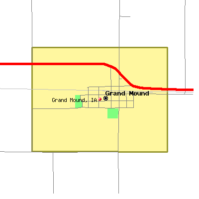 Grand Mound map