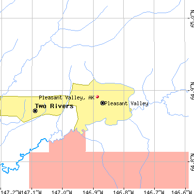 Pleasant Valley map