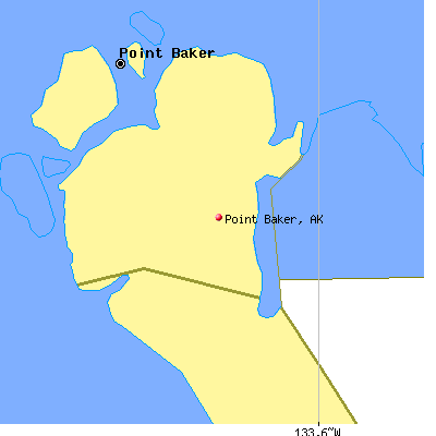 Point Baker map